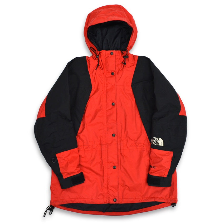 90's THE NORTH FACE マウンテンライト ジャケット 赤×黒
