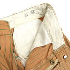 〜60's LANKFORDS コカコーラストライプ HBT ワークパンツ... 実寸W31×L30