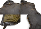 70's Schott 'PERFECTO' ONESTAR RIDERS CUT OFF BROWN