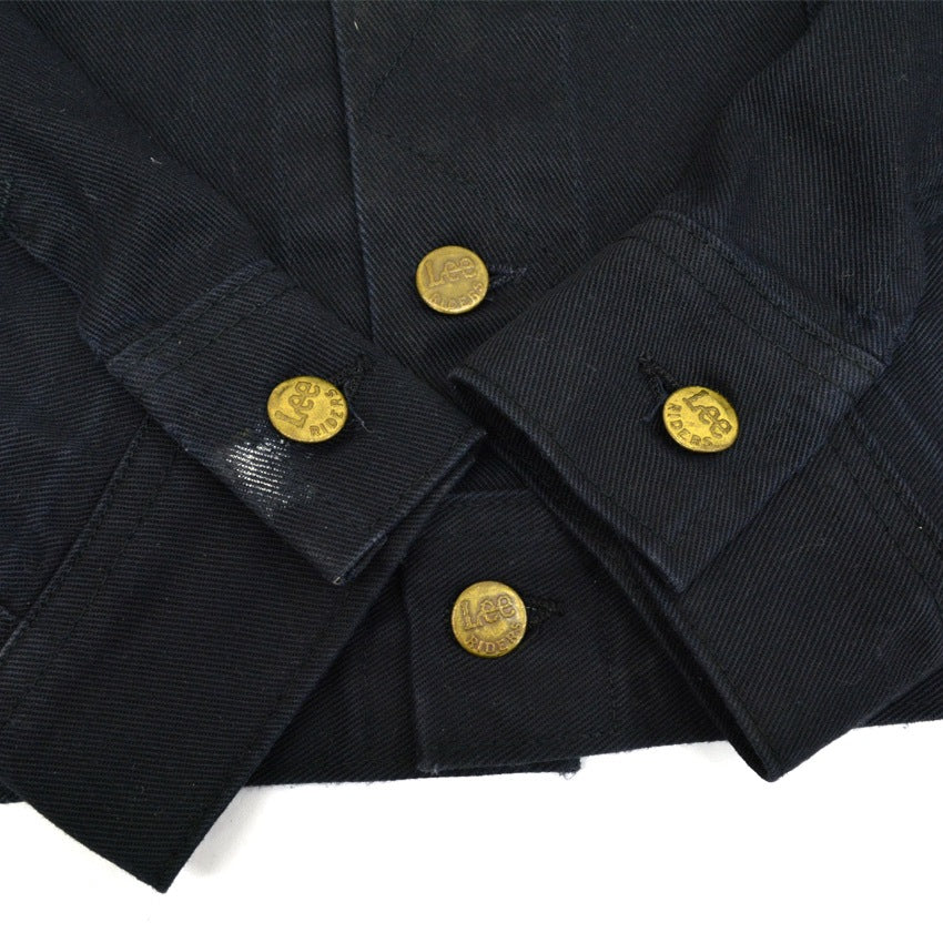 80's Lee Black Cotton Jacket - Rare...