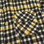 40's TOWNSTAR SPORTSWEAR プリント フランネルシャツ... L