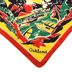 30's San Francisco World's Fair Advertising Bandana...
