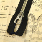1930s TALON HOOKLESS Deadstock Zipper... 4-inch