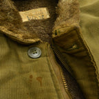 1940s USN N-1 Deck Jacket, Stenciled, Early Model, Pique... Size 36