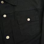 ~70's JC.PENNEY Twill Jacket, Black!! Rare Color...