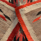~1930's Navajo Rug 'Eye dazzler' 2...90cm×154cm