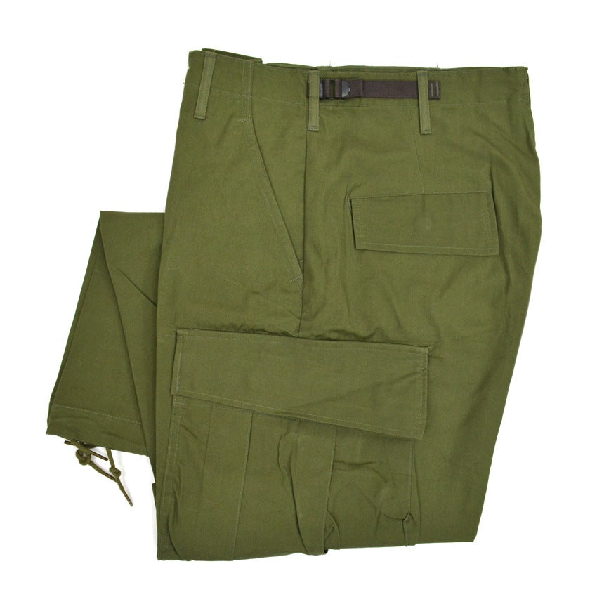 60's US ARMY Deadstock Jungle Fatigue Pants Non-Ripstop ... SR