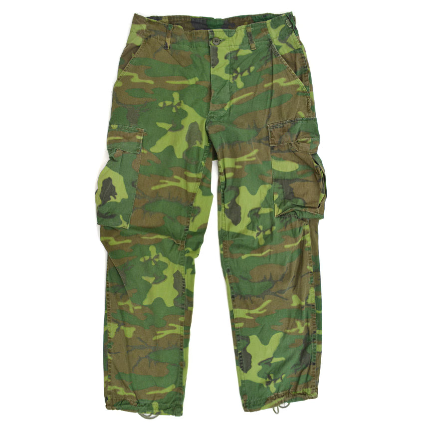 70's U.S.ARMY ERDL×LC ミックスリーフ パンツ スペシャル ... SMALL-SHORT