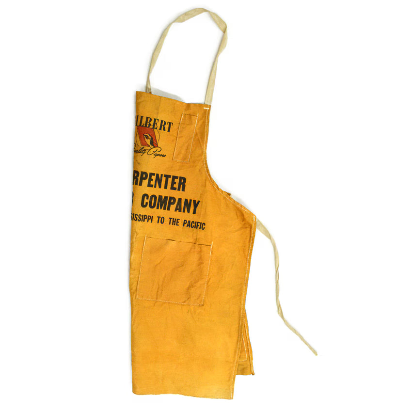 50's~ 'GILBART quality papers' Advertising Apron...