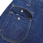 70's Lee 244-1347 デニムブッシュパンツ ストレート 濃紺 ...W34×L32