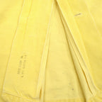 50's Arrow Lemon Yellow Corduroy Box Shirt ... ML
