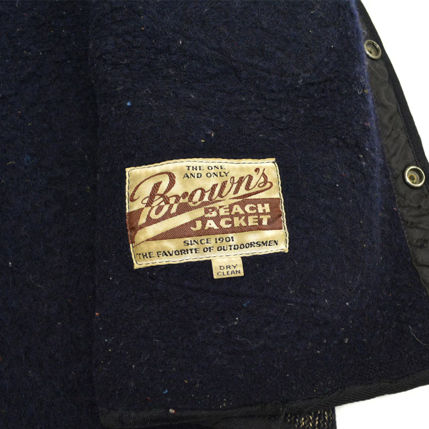 50's- Brown's Beach Jacket, Brown's Beach Vest, As-is... 40