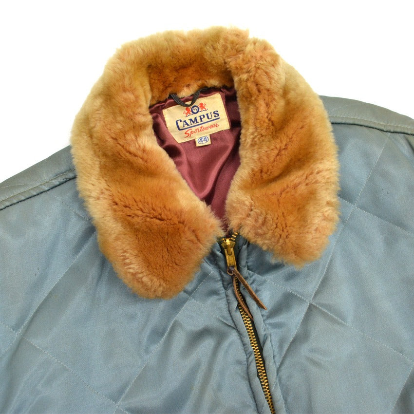50's CAMPUS B-15 Type Quilting Jacket ... As-Is 44