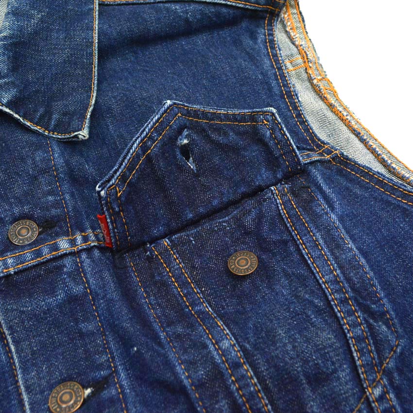 60's Levi's 70505 BIG-E Cut-off Big Size... 46