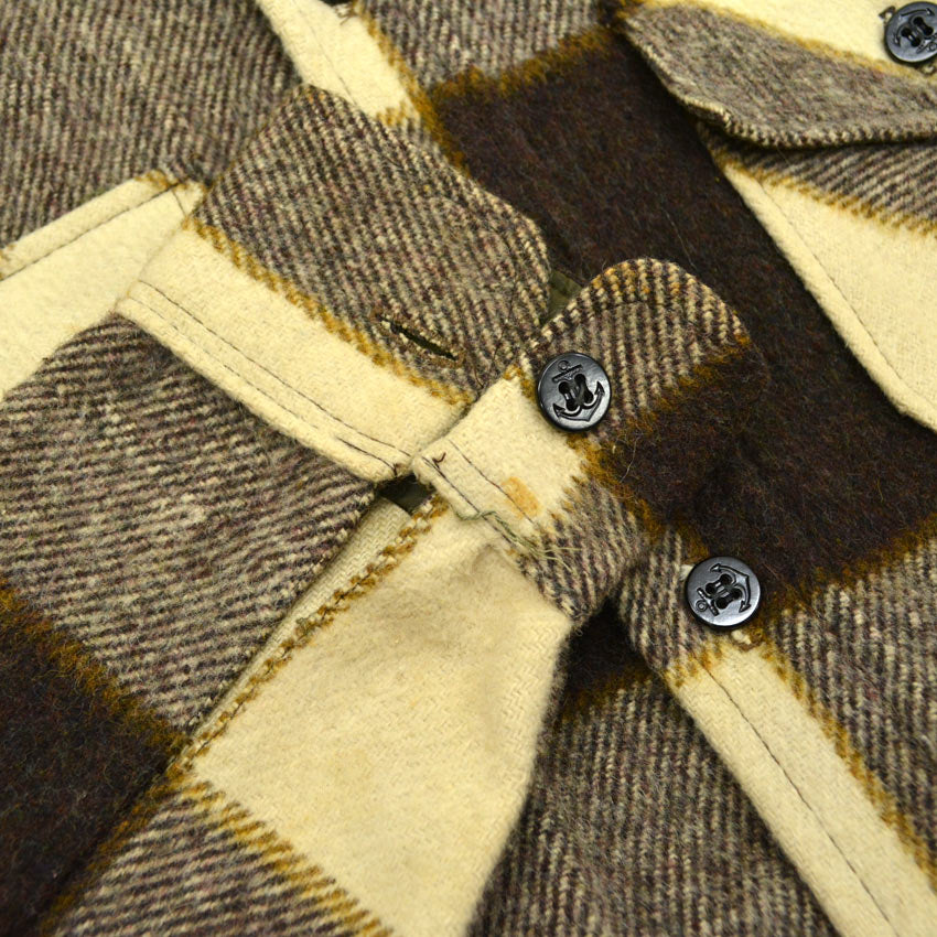 60's Deadstock CPO by CAMPUS Wool Shirt ... M