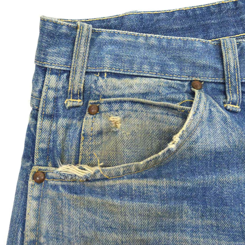 50's Unknown 5pokets Denim Pants from Barn...W33×L29