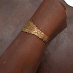 Circa 1930's~ Navajo Fred Harvey Style Copper Bangle...