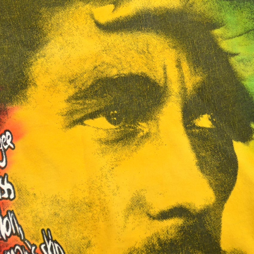90's FRUIT OF THE LOOM ' BOB MARLEY ' T-SHIRT ... XL