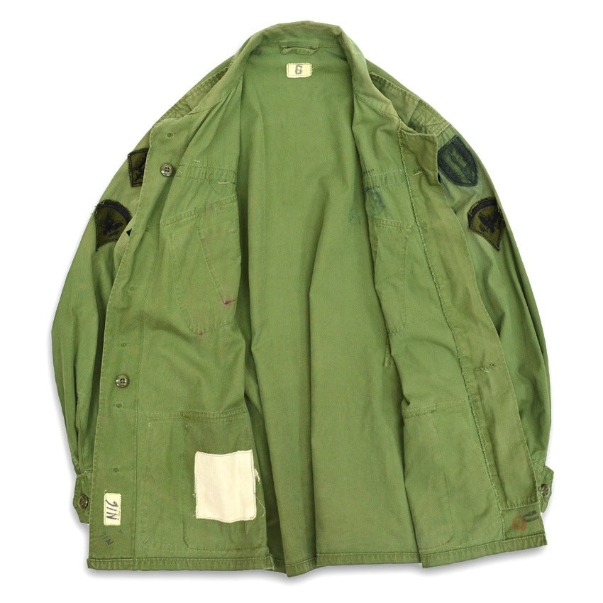 60's US ARMY Jungle Fatigue First Modified... S