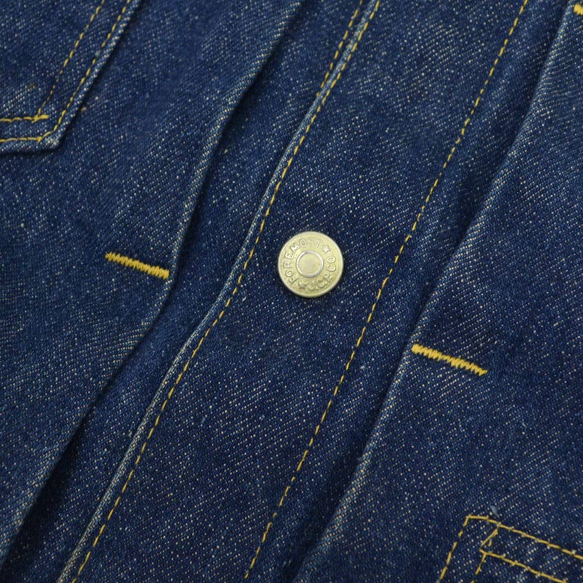 60's PENNEY'S FOREMOST Four Pockets Denim Jacket...