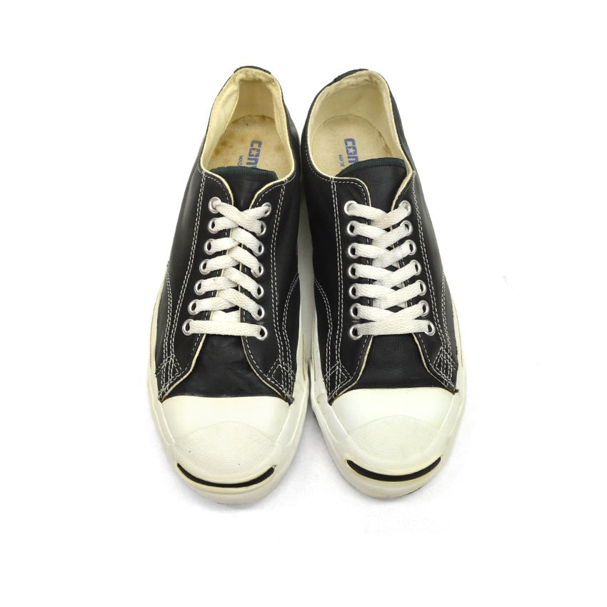 90's CONVERSE ジャックパーセル レザー ブラック 箱付き ... 8