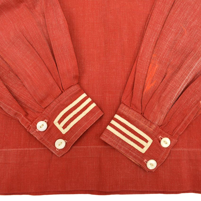 20's Nayvee MIDDIWEAR Red Chambray Sailor Jacket...