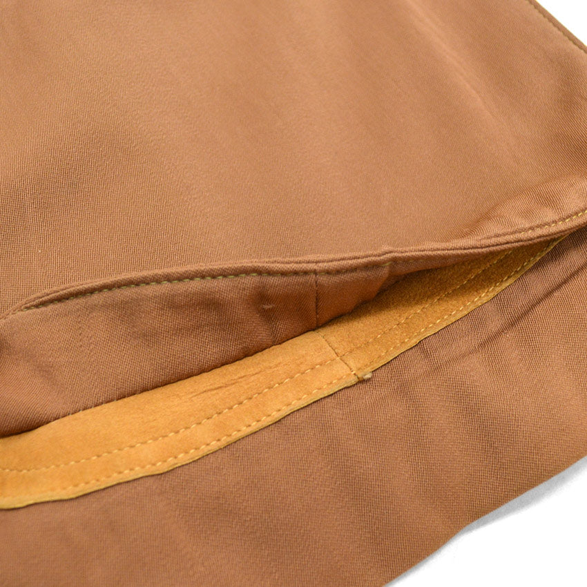 60's david church No Collar Gabardine Shooting Jacket...