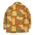 70's Lee Print Patchwork Boa Lining Coverall... Mint
