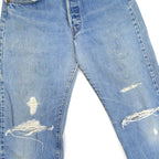 70's〜 Levi's 501 66後期 手書きスマイル ... W30 L28