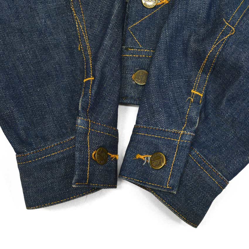 70's Deadstock Lee 220 Denim Jacket Indigo... 40