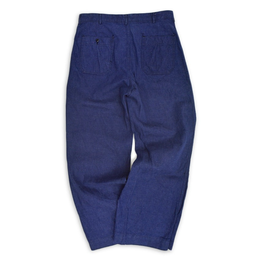 60's USNAVY DUNGAREE DENIM TROUSERS... MINT