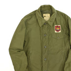 60's US Navy A-2 Early Jacket with South Vietnam Junk Force Patch ... M