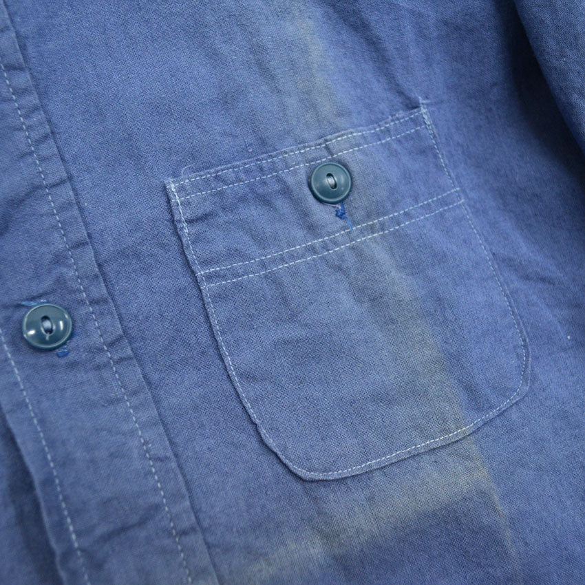 1950's BIG BUCK FAST VAT COLOR WORK SHIRT ベタシャン ... S