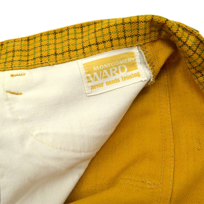 1960's~ MONTGOMERY WARD TAPERED PANTS...W34 L28
