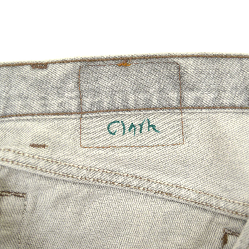 1990's Levi's 501 LIGHT GRAY DENIM PANTS... W32 L29