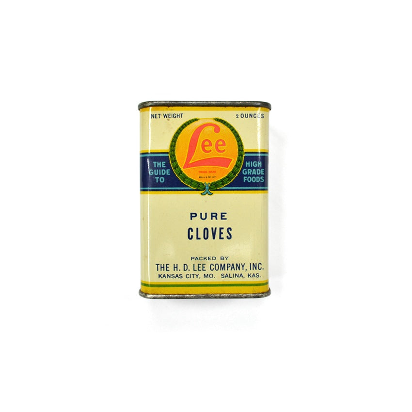 〜1930's The H.D.Lee Company Inc. Advertising Spice Tin Can ... Set