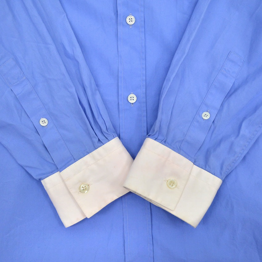 OLD HERMES COLLER SEPARATED SHIRT フランス製 ... Fits like XL