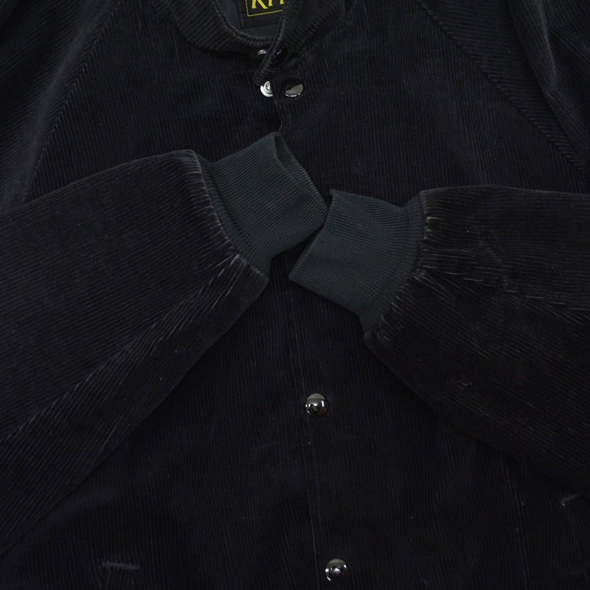 1990's K-Products BLACK PLAIN CORDUROY JACKET... L