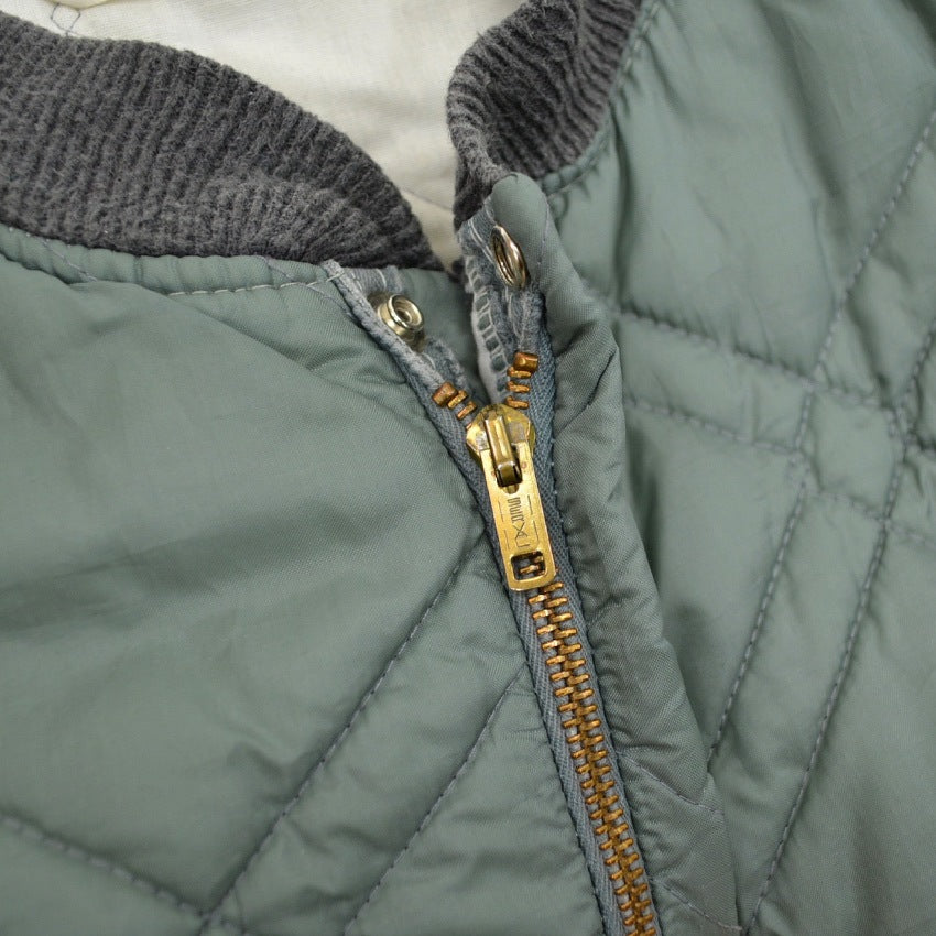 1960's~ TOWNCRAFT QUILTING JACKET... L