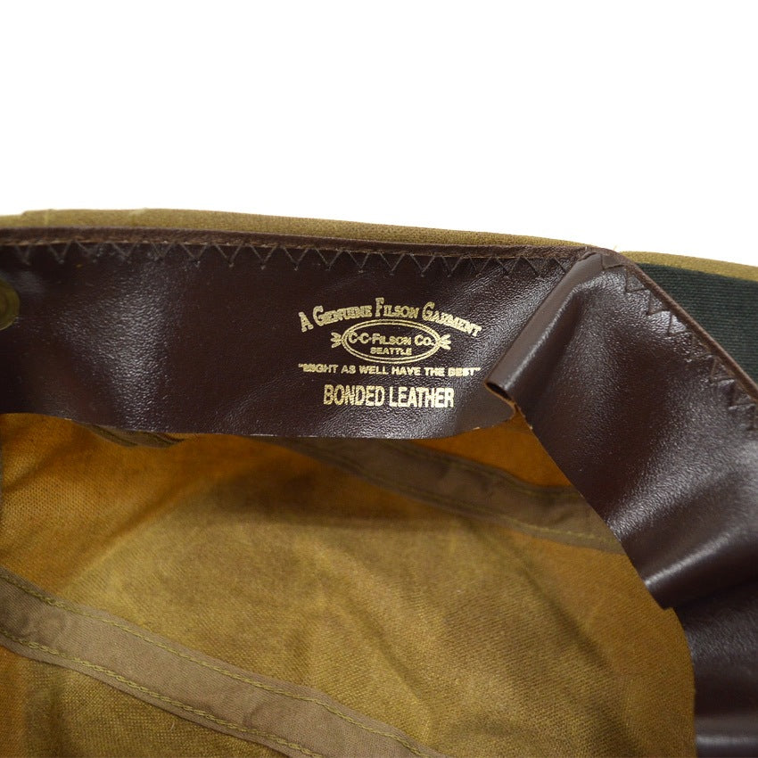 OLD FILSON TIN CLOTH HUNTING CAP...