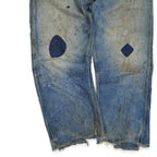 1930's Montgomery Ward Buckle Back Denim Pants... W32 L29.5