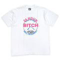 1980s Deadstock SCREEN STARS BEST '24-Hour Bitch!!' T-SHIRT ... L