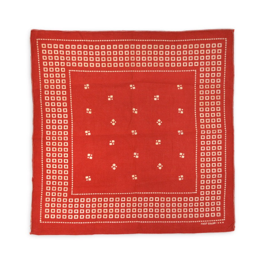 1940s- OLD BANDANA RED...