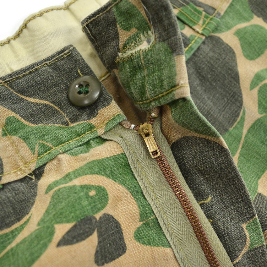 1950's DUCK HUNTER CAMO PANTS...W30