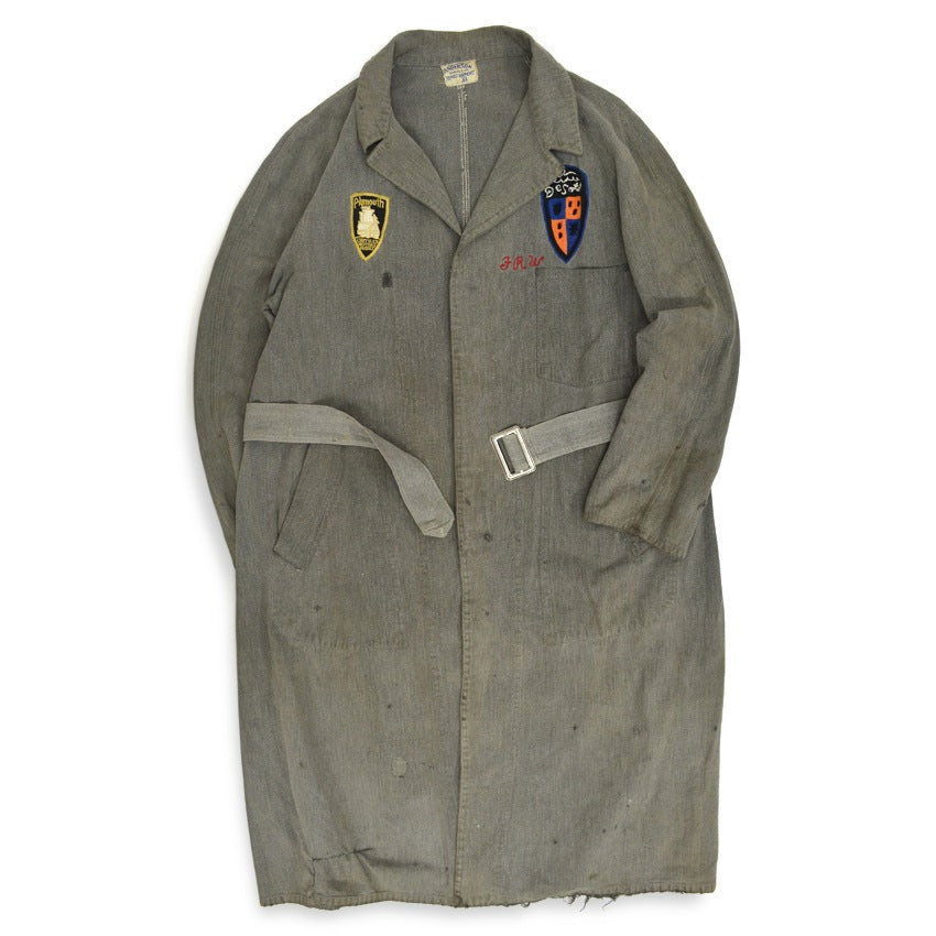 1940's ANDERSON CHRYSLER MOTORS COVERT MECHANIC COAT... 44