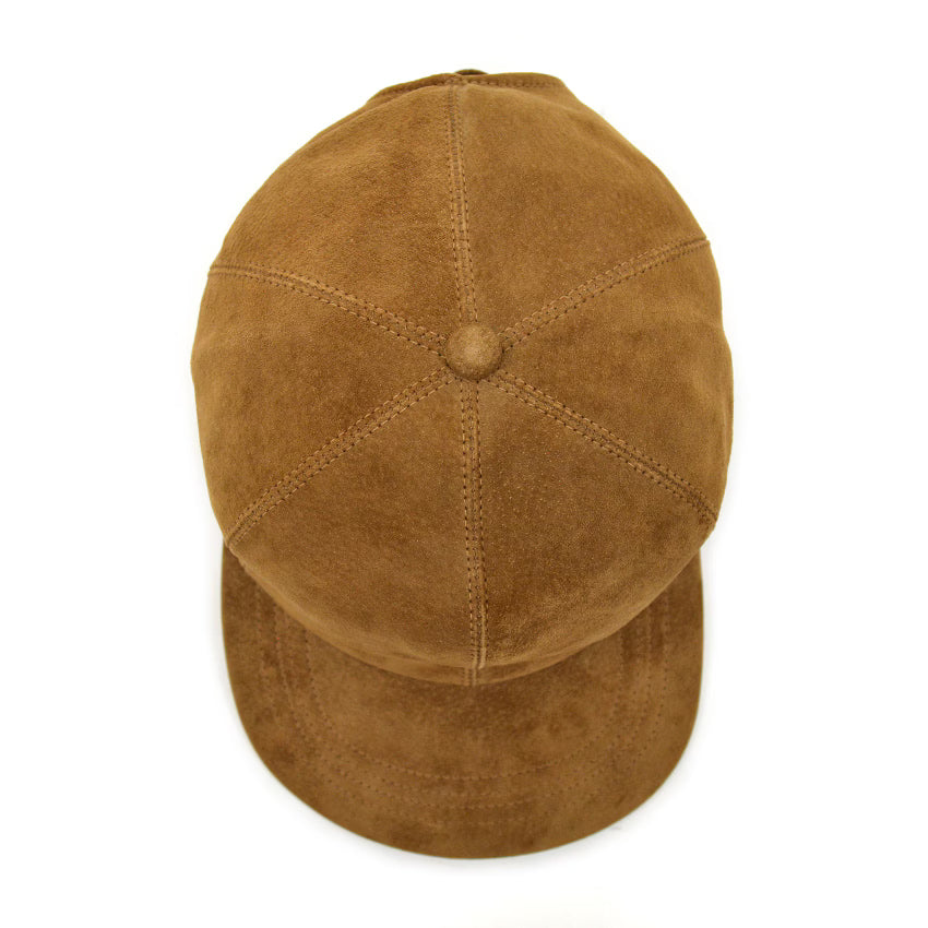 1980's LLBEAN SUEDE LEATHER CAP... LARGE
