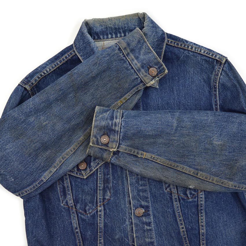 1960's LEVI'S 557 DENIM JACKET ... Fits like 40