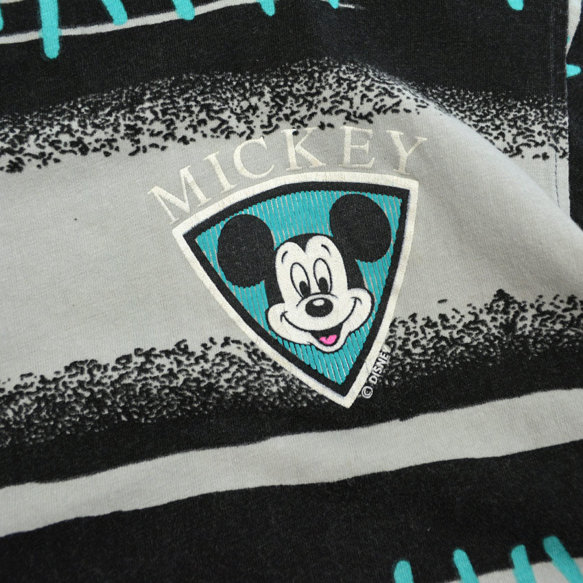 1980's DISNEY WEAR MICKEY MOUSE ALL OVER PRINT T-SHIRT ...