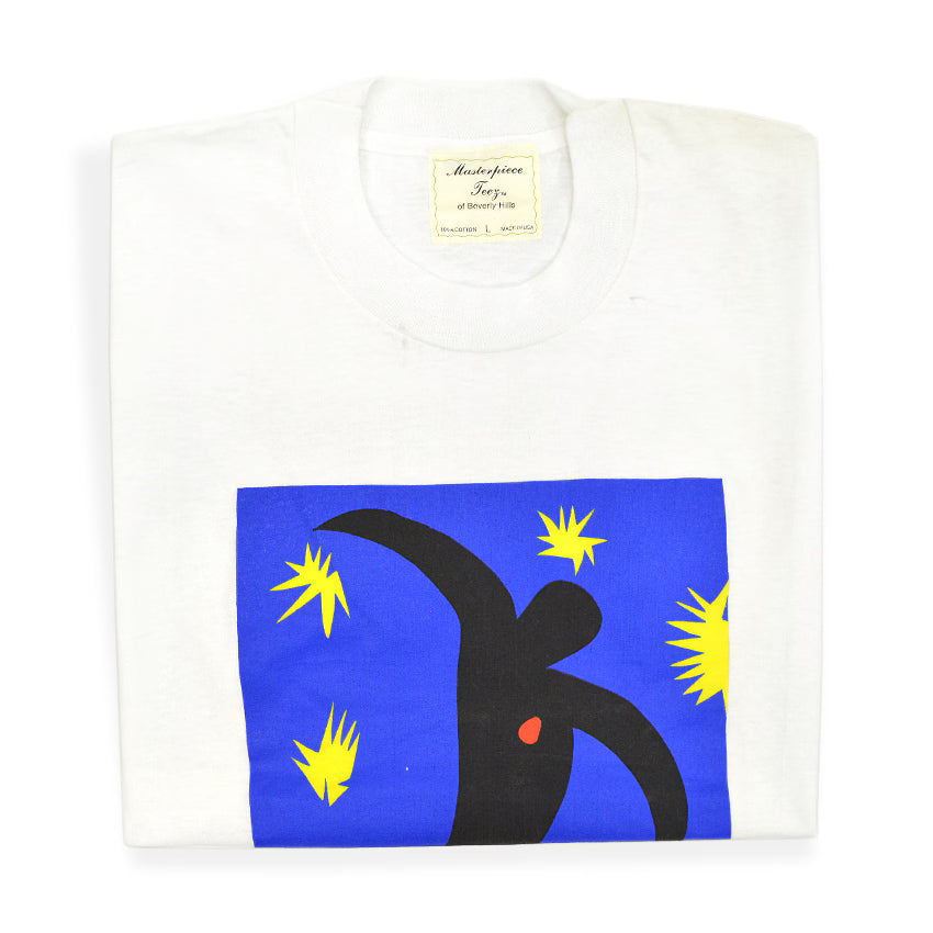 1990s Deadstock Masterpiece Tee Henri Matisse Jazz T-shirt ... L