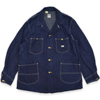 1970's DEADSTOCK Lee 91-J DENIM COVERALL ... Fits like 44